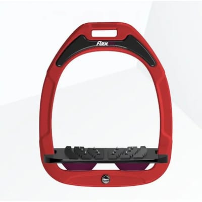 Verstelbare Ultra Grip Beugels Rood/Zwart/Pruim Flex-On Green Composite