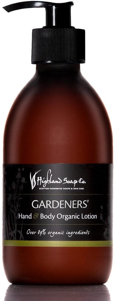 Biologische Hand- & Bodylotion 300ml - Gardeners' Range - Highland Soap Company