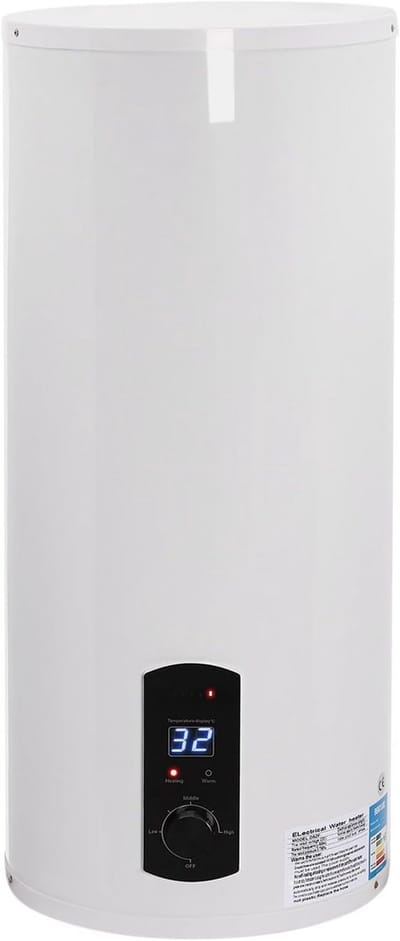 Elektrische Boiler 100 Liter Horizontale Doorstroomboiler met LED-scherm