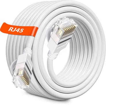 Extra Lange Cat 6 Netwerkkabel 10 Meter - Ethernet Kabel voor Gaming, Streamen op 4K Ultra HD - Gigabit - Internetkabel - UTP naar UTP - RJ45 LAN CAT6 Kabels