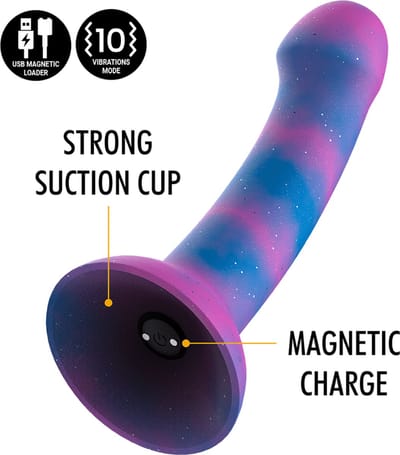 MYTHOLOGY FANTASY DILDO | Mythology Dion Galactic Dildo Vibrator M | Vibrator Watchme Wireless Technology Compatible | Vibrator | Sex Toy