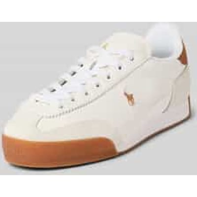 sneakers van echt leer