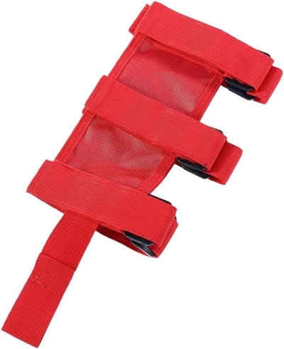 Brandblusser Bevestigingsband - Auto Houder - Auto Organisatie - Verstelbaar Universeel - 40x23cm - Rood