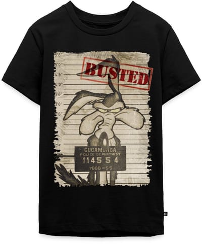 Looney Tunes Wile E. Coyote Busted Premium T-Shirt Tiener