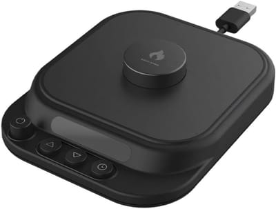 VHV-Koffiewarmer - Mokverwarmer - Bekerwarmer - Warmhoudplaatje - 5 temperatuurstanden - Elektrisch - Voor bureau, kantoor en thuis - Voor koffie, thee en melk - Zwart