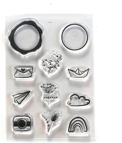 ECD Clear stamps - Seal embellishments