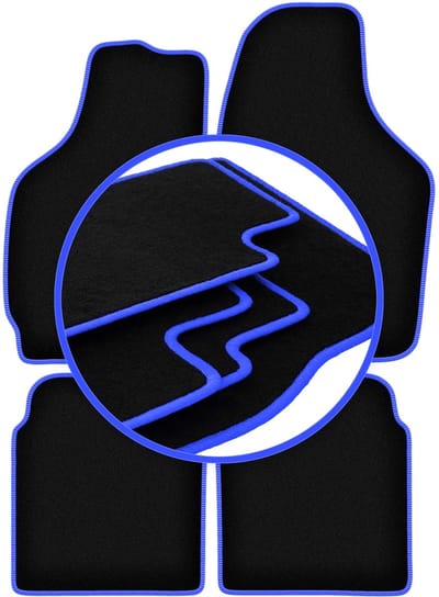 CARLUX-BLUE automatten voor: Daewoo Tico hatchback (1996-2001)