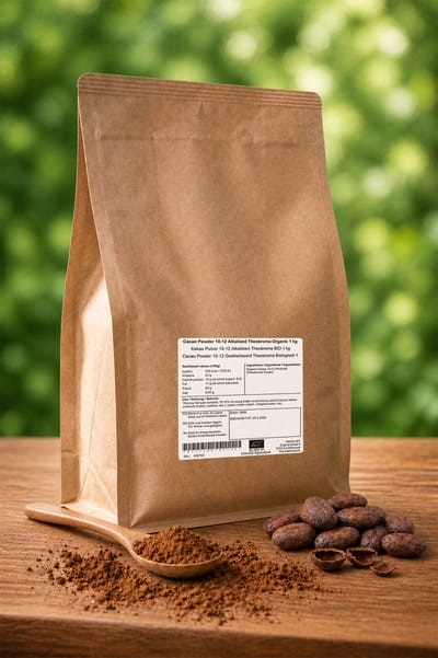 Cacao Poeder 10-12 Gealkaliseerd Theobroma - 1 Kg - Holyflavours
