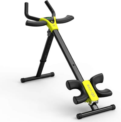 Ab Trainer - Buikspierbank - Thuis Fitness - Verstelbare Weerstand - 110 cm - Zwart