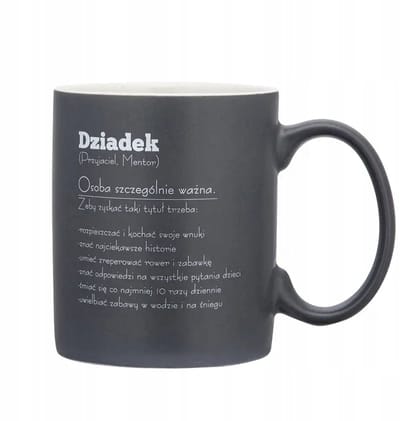 Kopje 'Grootvader, Vriend, Mentor' 340ml - Uniek Cadeau