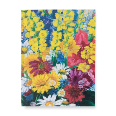 Softcover kunst schetsboek,Charley Toorop, Vaas met bloemen tegen muur