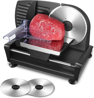 ApexArte® Broodsnijmachine - Elektrisch Broodmes - Broodsnijder - Zwart