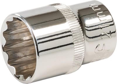 Silverline Metrische zeskantdop - 1/2 - 21 mm