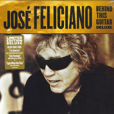 LP Plaat JOSÉ FELICIANO - Behind This Guitar Deluxe ANTH100 Anthem Records Canada Latijn brown