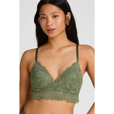 Hunkemöller Andrea Padded Non-Wired Bra Groen