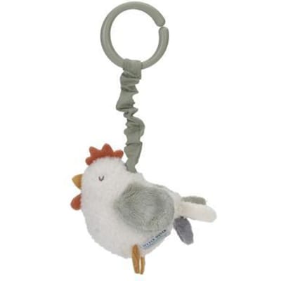Little Dutch - Farm Trilfiguur Kip Babyknuffels