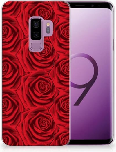 Samsung Galaxy S9 Plus TPU Case Red Roses