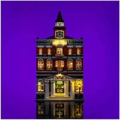LMB 2.0 Verlichtingsset geschikt voor LEGO® 10224 Creator Stadhuis Verlichtingsset