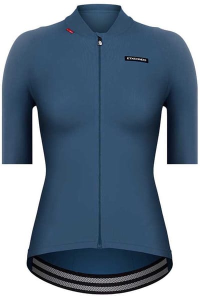 Etxeondo Alda 110lw Korte Mouw Wielertrui Blauw XL Vrouw