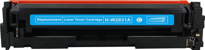 Laser Toner Cartridges Geschikt voor HP (415A) W2031A Cyan | Geschikt voor HP Color Laserjet Pro MFP M454DN, M454DW, M454NW, M454FW, M479DN, M479DW, M479FDN, M479FDW en M479FNW printer