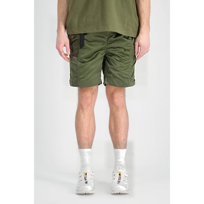 Alpha Industries Nylon Short Uv Sage-green Size: S | Shorts Outlet | Heren | Groen