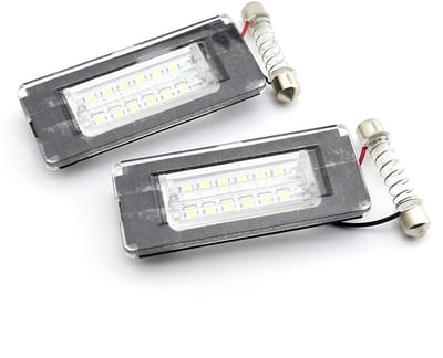 XEOD LED Kentekenverlichting - Kenteken verlichting - LED Kenteken verlichting geschikt voor: Mini R52 - R55 / R55N - R56 / R56N - R57 / R57N - R58 - R59 - Canbus - 2 stuks 6000K