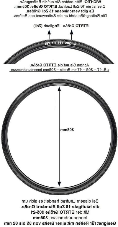 Achterwiel Fiets - Box Velg Wiel - Terugtraprem Fietsen - Aluminium Lichtgewicht - 16 Inch - Zwart