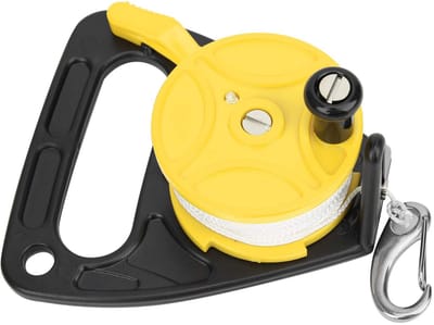 Dailygoods- Duiklijn 150ft - Duikhaspel met Handvat - Compact en Lichtgewicht - Draagbaar voor Onderwaterduiken - Duurzaam Nylon - Multifunctioneel voor Driftduiken