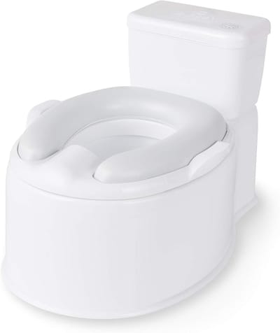 Potty Training Toilet - Kinderpotje Plasje - Zindelijkheidstraining - 2-in-1 Groei Model - Tot 23 kg - Wit