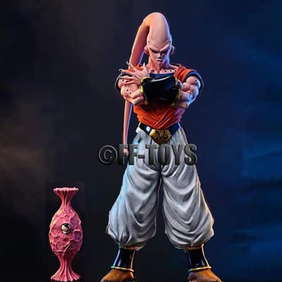 Dragon Ball Z Figurine Buuhan Majin Buu Gohan Figura Gohan Buu Figurines d'Action Statue en PVC 27CM Modèle de Collection Jouets Cadeaux