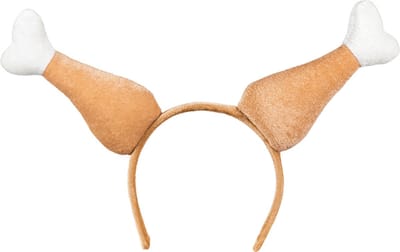 Boland - Diadeem Kippenpoten - Één maat - Volwassenen - Unisex - Grappig - Fout