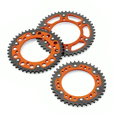 Ktm 5841005105204 Achtertandwiel Oranje 52t