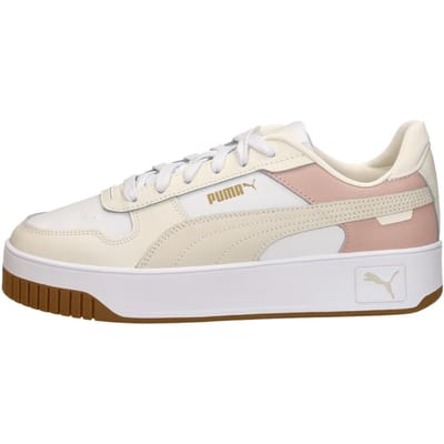 PUMA Carina Street Dames Sneakers - PUMA White-Alpine Snow-Frosted Ivory