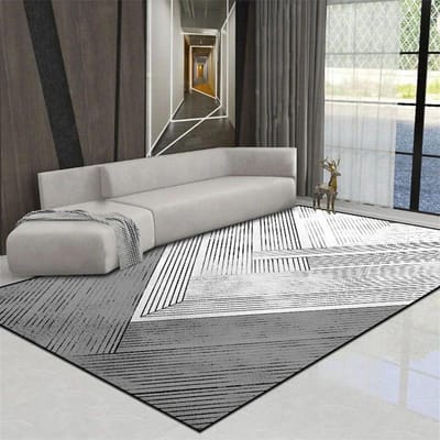 Tapis Modernes pour Salon Tapis Simple pour la Maison Grande Surface Tapis Décoratifs pour Chambre à Coucher Antidérapant Tapis pour Enfants Personnalisable 60x90cm