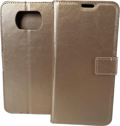 Portemonnee Book Case Hoesje Geschikt voor: Xiaomi Poco X3 / X3 Pro -  goud