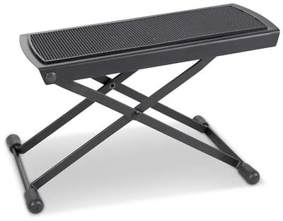 GEWA Music FS-10B Voetenbankje voor Gitaristen Zwart