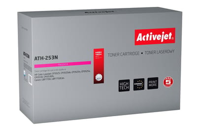 Toner Activejet ATH-253N (replacement Canon, HP 504A CRG-723M, CE253A; Supreme; 7 000 pages; Magenta)