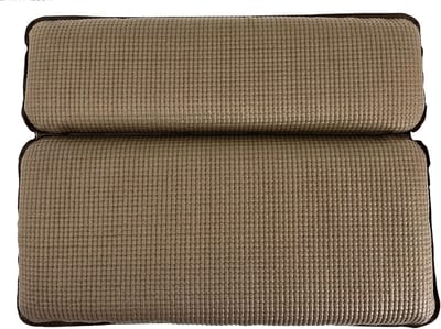 Luxe Taupe Badkussen voor Hoofd, Nek en Schouders - Groot Comfort