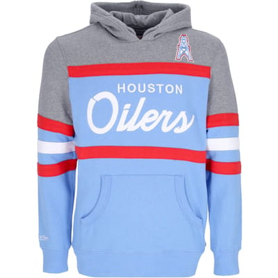 Herenhoodie Nfl Headcoach Hoodie Houoil Lichtblauw