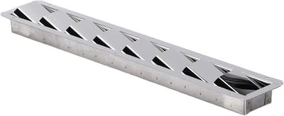 Langwerpig Ventilatierooster RVS voor Boot en Jacht