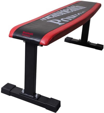 Men's Health Flat Bench Trainingsbank - Cross training- Oefeningen - Fitness gemakkelijk thuis - Fitnessaccessoire