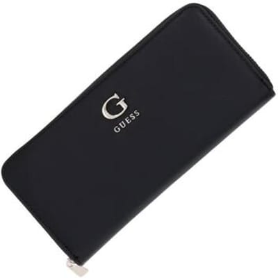 GUESS portemonnee Coleen SLG Zip Around Wallet Black zwart