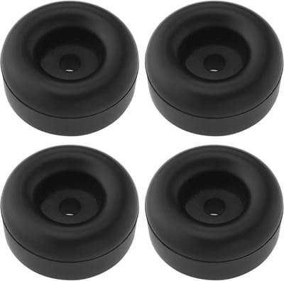 Rubberen Schokabsorberende Voetjes - Trillingsdempers Meubels - Meubels Stabiliseren - Grote Demping - 64x27.5x28.5mm - Zwart