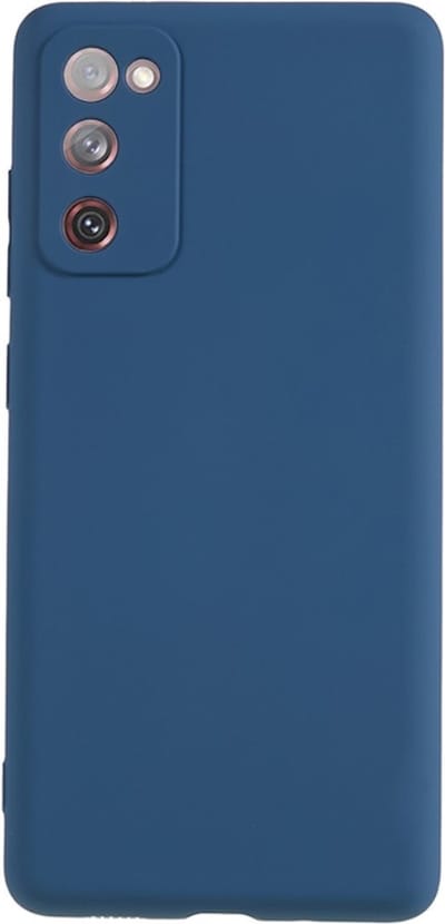 Coverup Hoesje - Geschikt voor Samsung Galaxy S20 FE Hoesje - Coverup Colour TPU Back Cover - Metallic Blue