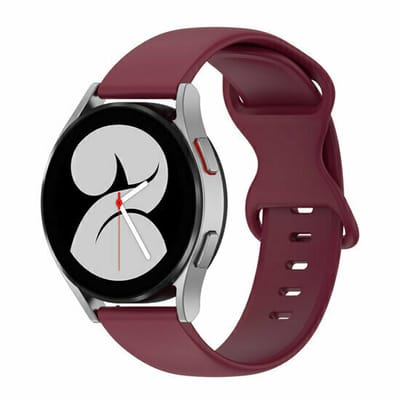 By Qubix - Solid color sportband - Bordeaux - Geschikt voor Xiaomi Redmi Watch 5 Active / Redmi Watch 5 Lite