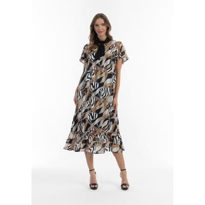 midi-jurk faina met all-over print sookie