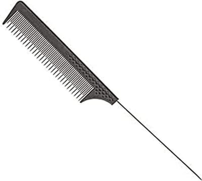 Carbon Toupiernaald Kam voor Fijn Haar en Stylen