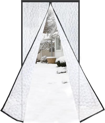 Thermisch Isolerend Deurgordijn met Magneet 65 x 200 cm – Waterdicht en Koudebescherming voor Binnen en Buiten