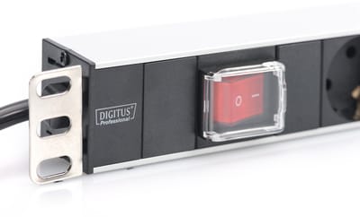 DIGITUS 7-Port - 1U - Aluminum PDU