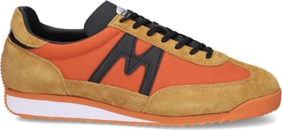 Karhu Mestari Sneakers - Textiel - Heren - Oranje - Maat 44